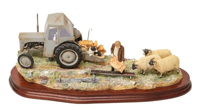 Lot 16 - Border Fine Arts 'Frosty Morning' (Fergie TE20)
