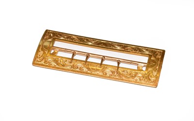 Lot 2146 - An Early 19th Century Cut Steel Sewing Clamp,...