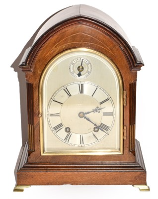 Lot 253 - A late 19th century German mahogany cased...