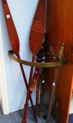 Lot 190 - A 1917 US Remington bayonet, with four...