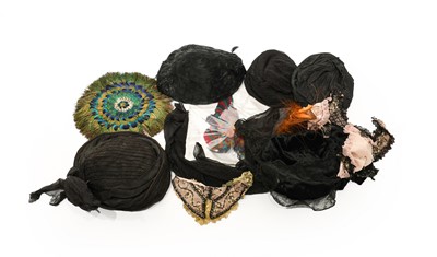 Lot 2198 - Assorted Costume Accessories and Hats,...