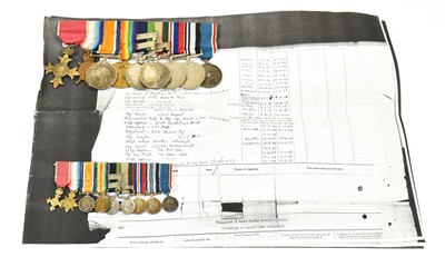 Lot 58 - An O.B.E. Group of Nine Medals Awarded to...