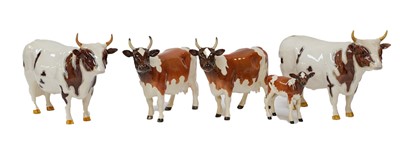 Lot 156 - Beswick Ayrshire Cattle