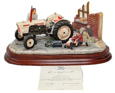 Lot 39 - Border Fine Arts 'Like Father Like Son'
