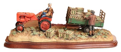 Lot 9 - Border Fine Arts 'Cut & Crated' (Allis Chalmers Tractor)