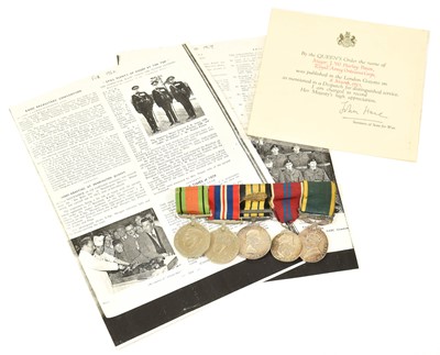 Lot 69 - A Second World War/Post-War Group of Five...