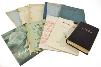 Lot 134 - A Royal Canadian Air Force Log Book, to 12505...
