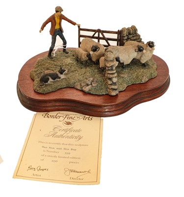 Lot 64 - Border Fine Arts 'One Man and His Dog'