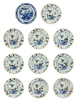 Lot 678 - A Set of Ten Chinese Porcelain "Nanking Cargo"...