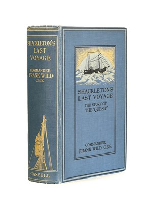 Lot 2174 - Wild (Frank) Shackleton's Last Voyage: The...