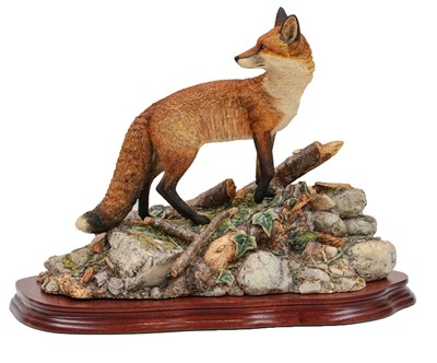 Lot 122 - Border Fine Arts 'The Last Look' (Dog Fox)