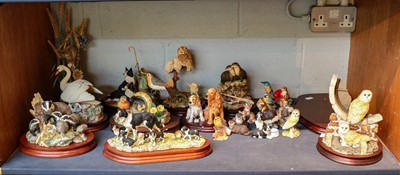 Lot 194 - Border Fine Arts British Wildlife Groups