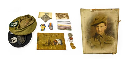 Lot 85 - A First World Pair, comprising British War...