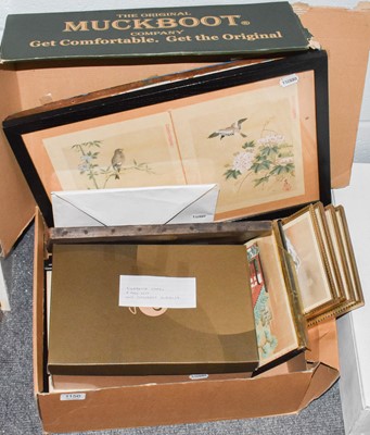 Lot 1156 - A collection of twelve framed & eight unframed...