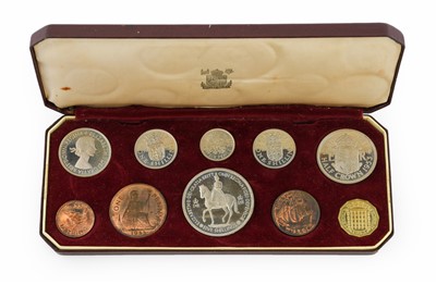 Lot 180 - Elizabeth II, proof set, 1953, crown down to...