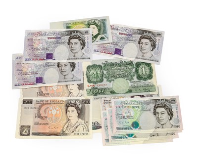 Lot 193 - Miscellaneous Banknotes: Bank of England £1...