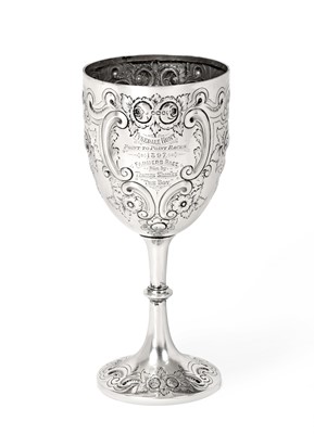 Lot 2082 - A Victorian Silver Goblet