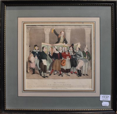 Lot 1137 - After A.Parsey "Mr.Liston, in the characters...