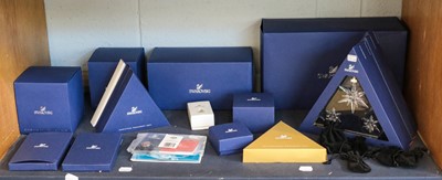 Lot 234 - A Collection of Swarovski crystal, including...