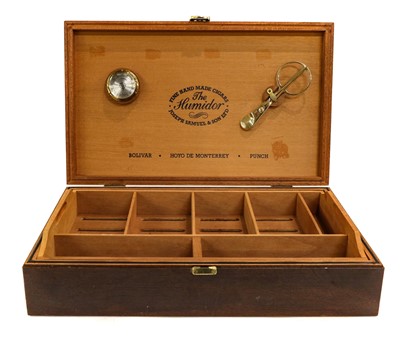 Lot 471 - A Joseph Samuel & Co Ltd. humidor with brass...