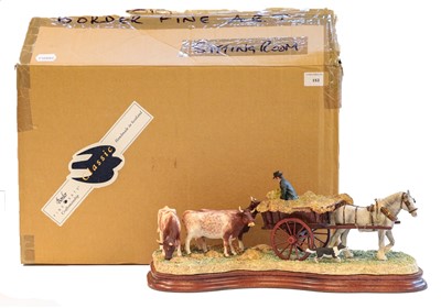 Lot 82 - Border Fine Arts 'Warm Work on a Cold Day'