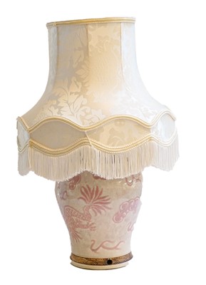 Lot 245 - A Charlotte Rhead Bursley ware lamp