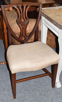 Lot 1236 - A pair of late 19th century mahogany side...