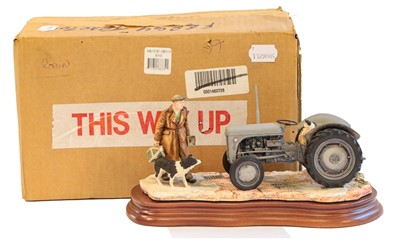 Lot 6 - Border Fine Arts 'An Early Start' (Massey Ferguson Tractor)