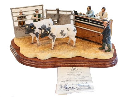 Lot 110 - Border Fine Arts 'Under The Hammer' (Belgian Blue Cross)