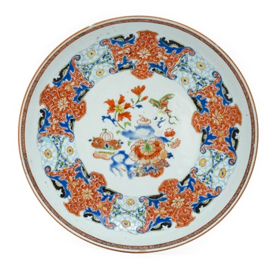 Lot 12 - A Chinese Porcelain Saucer Dish, Yongzheng,...