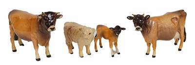 Lot 161 - Beswick Jersey Cattle