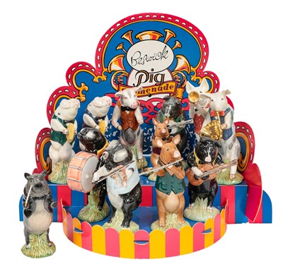 Lot 191 - Beswick Pig Promenade