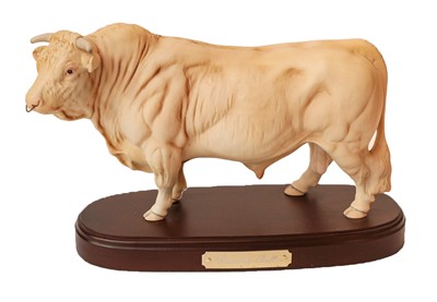 Lot 196 - Royal Doulton Connoisseur 'Charolais Bull'