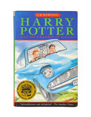 Lot 2090 - Rowling (J. K.). Harry Potter and the Chamber of Secrets, 1st edition, 1998, inscribed