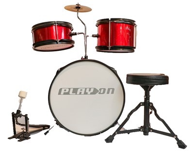 Lot 266 - A play on child's drum kit