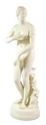 Lot 18 - A Victorian Parian Figure of the Venus de...