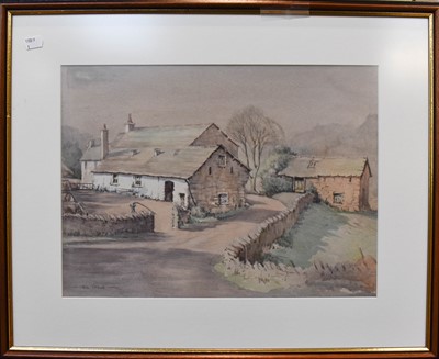 Lot 1165 - Neil Taylor (20th Century) 'Farm at Stavely in...