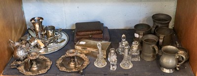 Lot 237 - Two sets of Silver teaspoons, six...