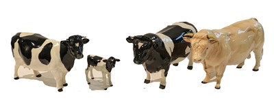 Lot 165 - Beswick Fresian Cattle
