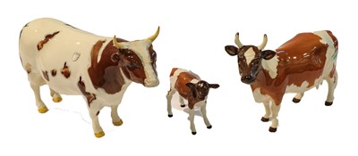 Lot 155 - Beswick Ayrshire Cattle