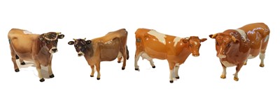 Lot 168 - Beswick Guernsey Cattle