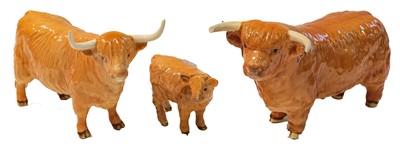 Lot 172 - Beswick Highland Cattle