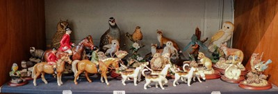 Lot 189 - Beswick and Border Fine Arts including 'Boy on...
