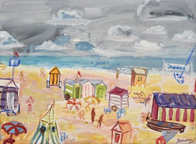 Lot 2040 - Carlos Nadal (1917-1998) Spanish "Plage"...