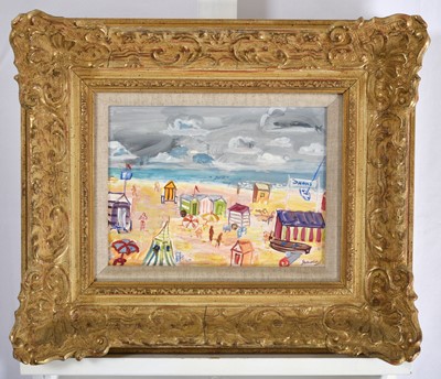 Lot 2040 - Carlos Nadal (1917-1998) Spanish "Plage"...