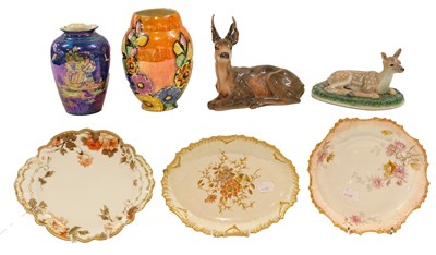 Lot 337 - A Royal Copenhagen model of a stag and one of...