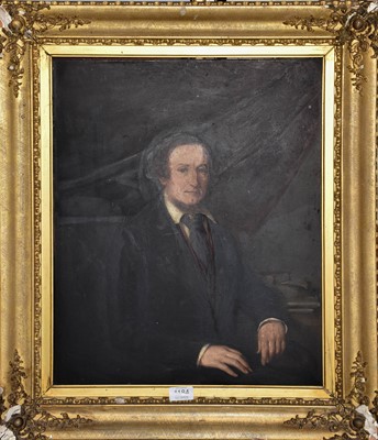 Lot 1184 - British School (19th Century) Portrait of a...