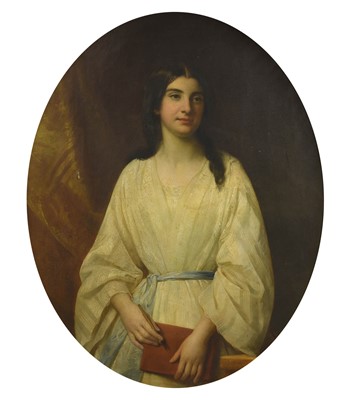 Lot 577 - ^ A Capala (19th century) Italian Portrait of...
