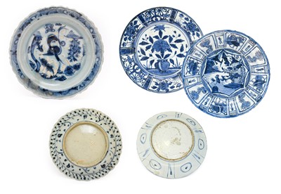 Lot 29 - A Chinese Kraak Porcelain Dish, early 17th...