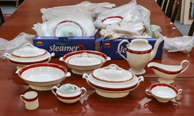 Lot 497 - An extensive eight serving spode dinner...